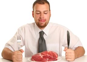 Rules to transition to meat protein diet